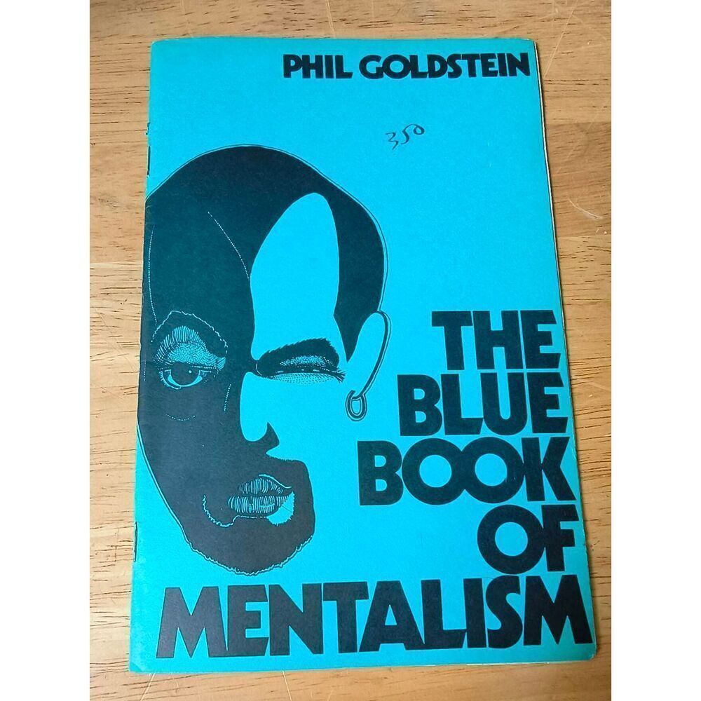 The Blue Book Of Mentalism-Phil Goldstein/Max Maven Bizarre Magic Read Minds